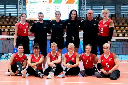 Ülőröplabda Európa-bajnokság 2025, Győr 🏐 7. helyezés – 10 hónap fókuszált edzésmunkája.
